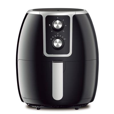 Fritadora de ar manual para uso doméstico Wifi 2L 3L 3.5L 1350W Controle de temperatura digital do termostato comercial para restaurantes