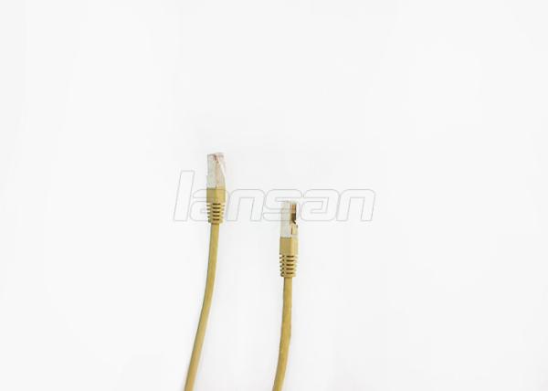 4 pares encalharam o revestimento de cobre desencapado ETL de Felxible LSZH do cabo de remendo Cat6 aprovado