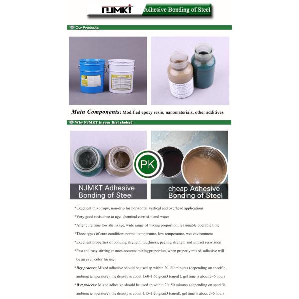 Construction Epoxy Resin High Strength Solution for Metal Surface Repair and Bonding
