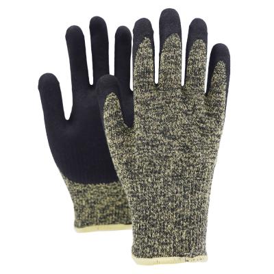 Fireproof A4 Anti Cut Industrial Work Gloves Heat Resistant Aramid Neoprene Work Gloves