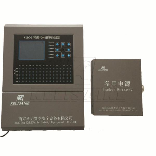 K1000 4-Channel Gas Detector Controller with Fixed Gas Detector for Safety Monitoring