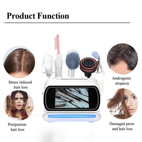 Professional Hydrafacial Machine 5 In 1 Scalp Care Machine With Hair Follicle Detection