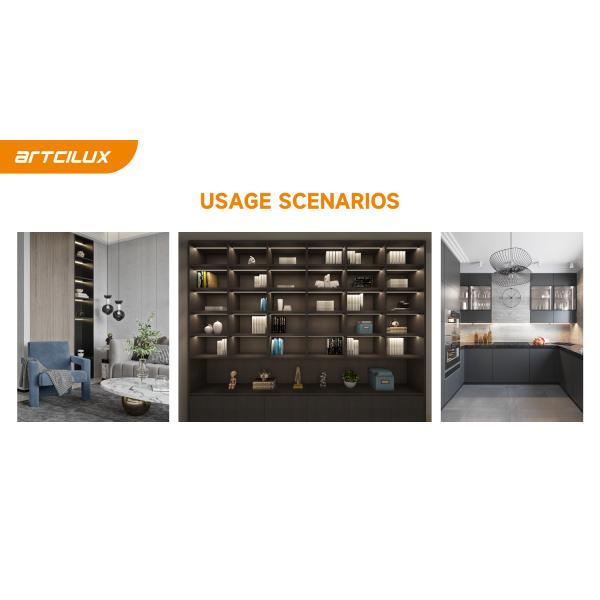 Recessed Cabinet Touch Sensor Dimmer Switch For LED Light