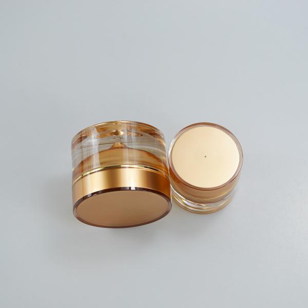 Acrylic Plastic Cosmetic Packaging Jar Container in Drop Shape for Skin Care Needs