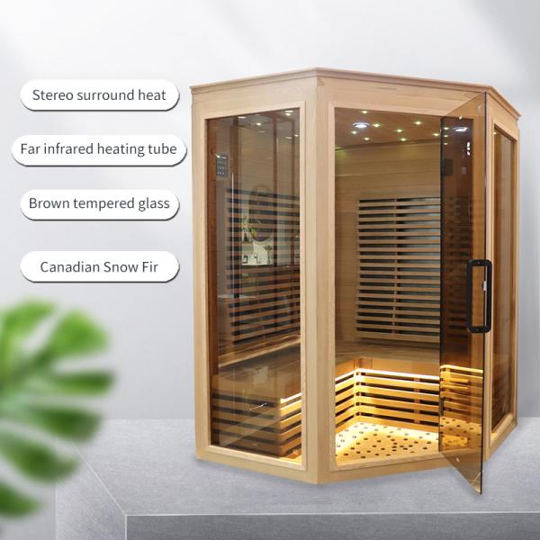 Luxury Traditional 5-6 Person Himalayan Salt Dry Sauna