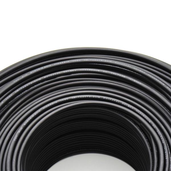 H1z2z2 - K TUV EN50618 Cable à courant continu solaire à noyau unique 1500V 1,5 mm2 250m