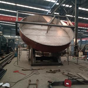 20t Fan Disc Granulator Organic Fertilizer Manufacturing Process 15kw