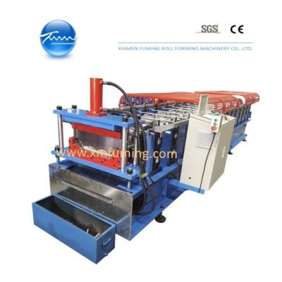 Lock Seam Roof Panel Roll Forming Machine 7.5KW PPGI Material