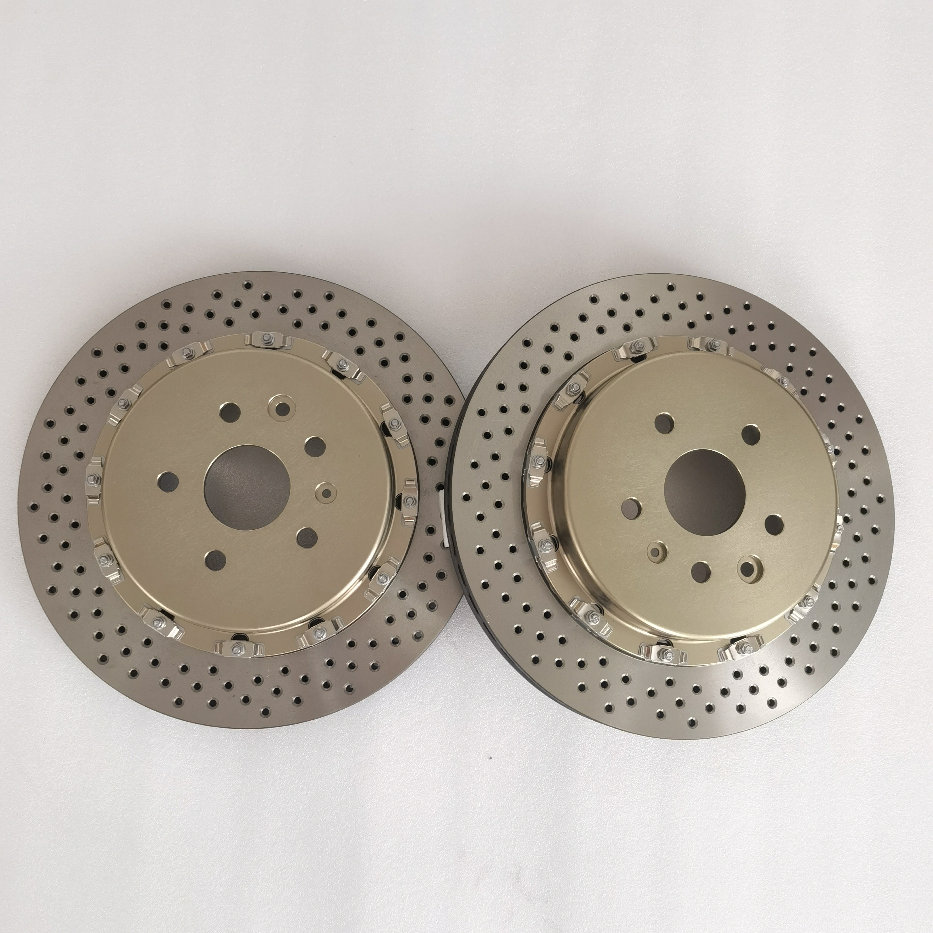 IS300 просверлило отверстия литого железа 24 тормозной шайбы 355*28mm плавая
