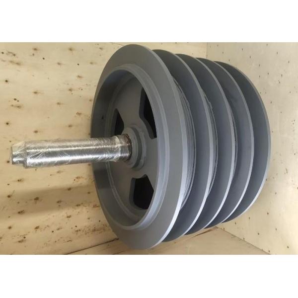 Anti Corrosion Coating Lebus Grooves Wire Rope Winch Drum