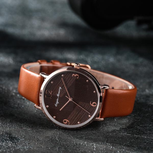 картина кожаного ремня дозора кварца дам 30m водоустойчивая 36mm трехмерная