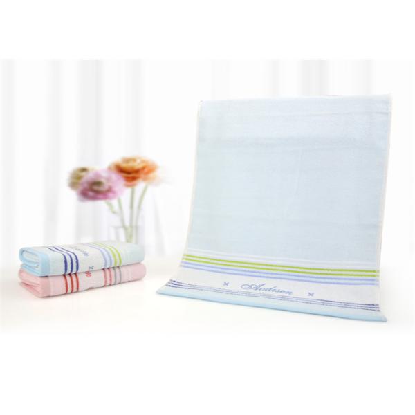 Exquisite Soft Baby Face Towel 34*74 Super Weather Ability Alkali Resistance
