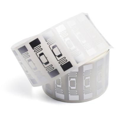 UHF RFID Label Tag Custom LAB8017  8 Chip White Color Coated