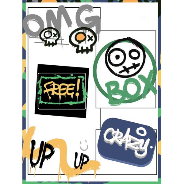 Anti Bacterial Ribbed Cotton Crew Socks Fashion Jacquard Youth Sports Socks