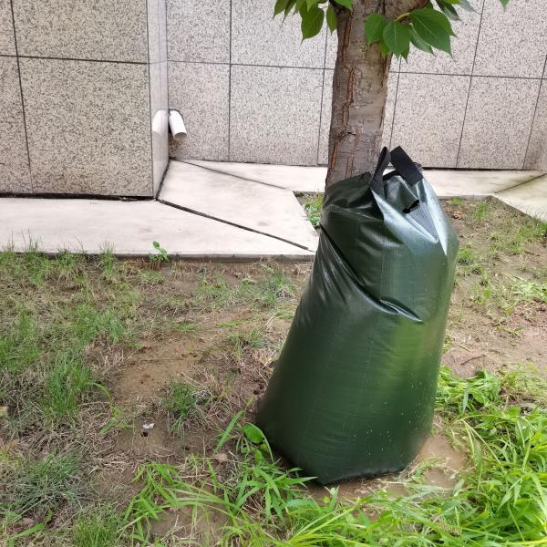 15 à 25 gallons de sac d'arbre en plastique à libération lente pour une irrigation efficace