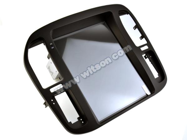 12.1 Screen Tesla Vertical Android Screen For Toyota Land Cruiser 100 LC100 Lexus LX470 1998-20022 Car Multimedia Stereo GPS Carplay Player