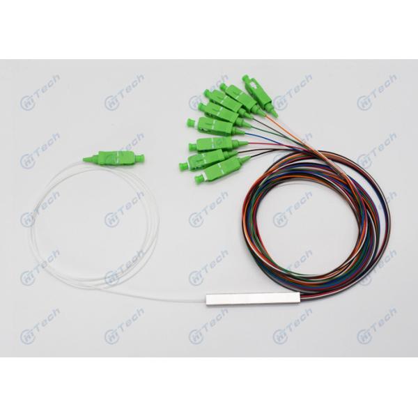 SC Apc Fiber Optic PLC Splitter / 1x8 PLC Splitter With IEC Standard Connector