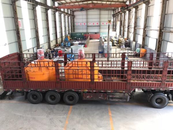 Precast Ready Mix Planetary Concrete Mixer Steel Material 30kw Mixing Power
