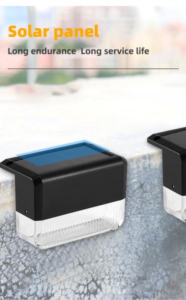 Luz de LED con energía solar Solución de iluminación exterior compacta, eficiente y vibrante