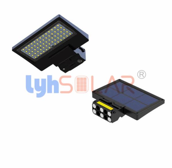 10wPortable Solar Lights Outdoor 64 LED Total 1150Lm High Efficiency For Outdoor