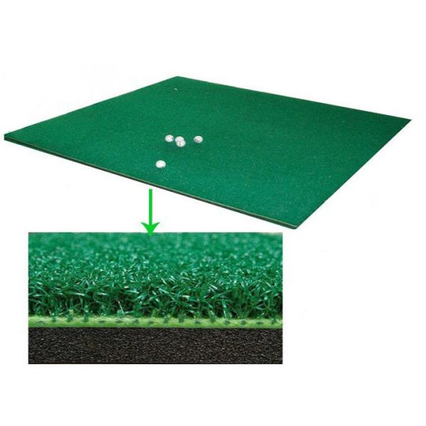 0.6kg Golf Hitting Mat , Backyard Practice Tri Turf Swing Training Mat