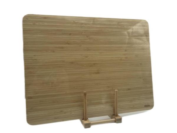 Tábua de corte de madeira de bambu personalizada para cozinha quente Tábuas de corte de madeira com sulco