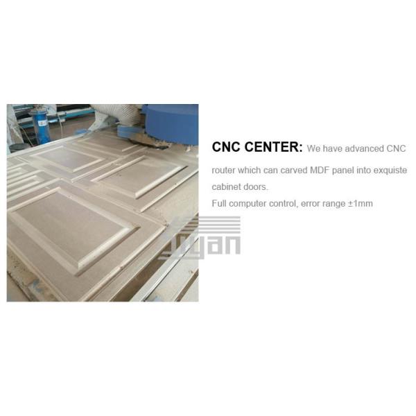 Warm White Custom Made Kitchen Cabinet Doors ,358 * 610mm Shaker Cupboard Doors