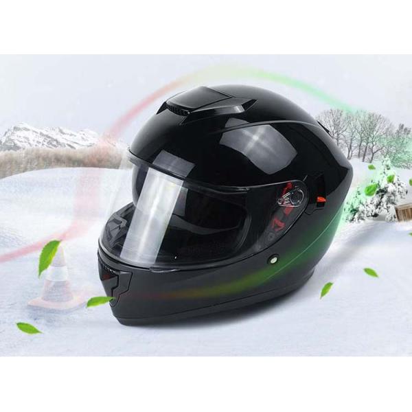 Custom Color Full Face DOT FMVSS 218 Motorcycle Helmet Equipped with PC Strong Visor