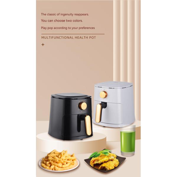 Commercial Electric Air Fryer for Kitchen Camping Picnic Party Cooking 4L Capacity