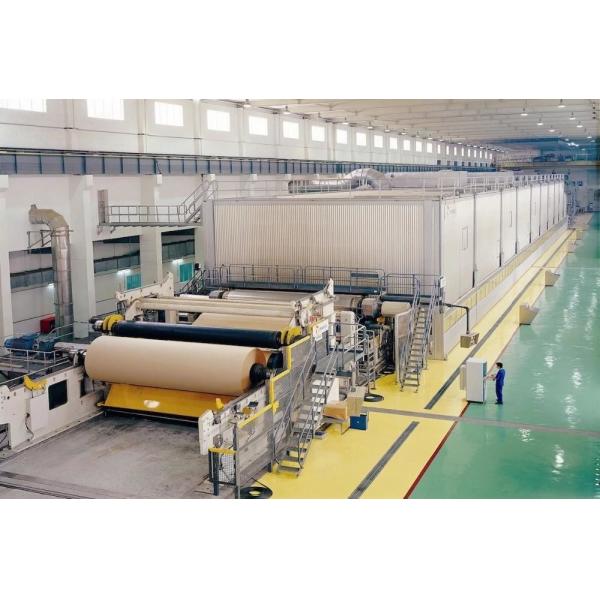 Крен бумаги Testliner большой емкости Haiyang делая машину 5000mm 400t/D