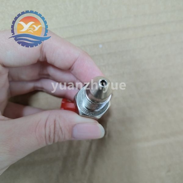 ZX55 ZX60-1 Fuel Feeding Valve Grease Fitting Traveling Chain Nozzle Grease Fitting for Hitachi Parts
