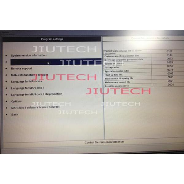 Man Cats II T200 Heavy Duty Truck Diagnostic Scanner Full Set with CF30 laptop