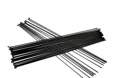 DT swiss Revolution spoke 2.0/1.8 round spoke J-bend /straight pull head spokes 210-310mm black/silver color