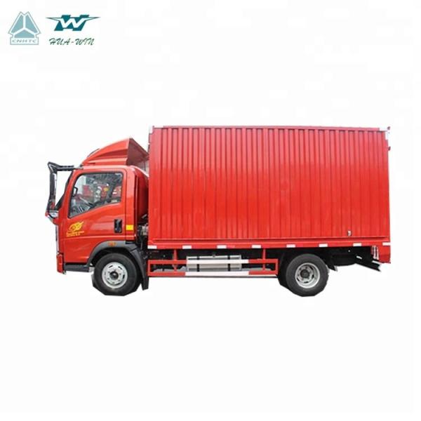 Sinotruk HOWO 4x2 3 Ton China Right Hand Drive Mini Mobile Van Truck