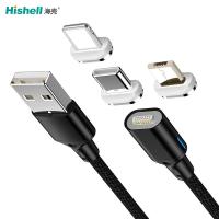 Multiusos antiusura magnético del teléfono celular del cordón Ultraportable del cargador