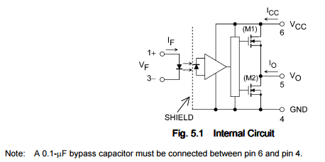TLP155E Electronic integrated circuit Chips Photocouplers GaA As Infrared LED & Photo IC