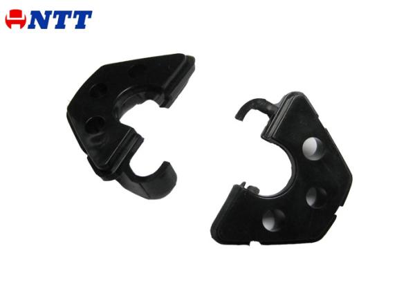 1 Cavity LED Holder Plastic Injection Mold Parts POM Material Black Color