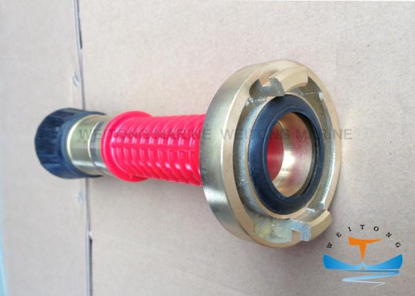 Machino Type Water Spray Nozzle , Intensive Spray Jets Brass Ordinary DC Gun Type