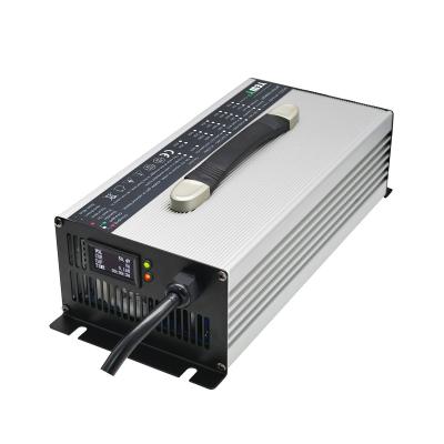 poder superior do carregador de bateria do carrinho de golfe de 1500W 48V 25A inteligente