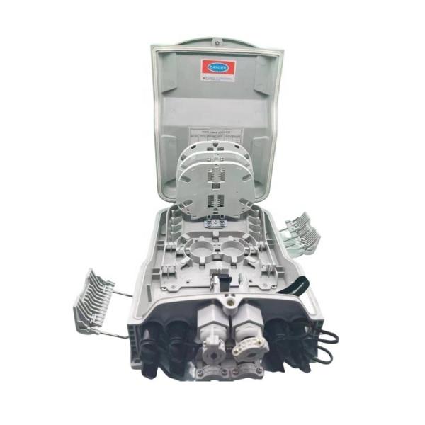 IP65 Outdoor Waterproof Fiber Optical Equipment Black Type Optical Fiber Distribution Box