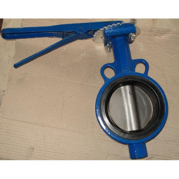 One Shaft With Pin Wafer Butterfly Valve For Fresh Water, Sea Water, Air, Steam