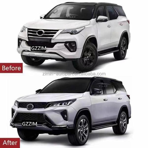 Toyota Body Kit For Fortuner 2021 Передний задний бампер Бодикит Полный комплект
