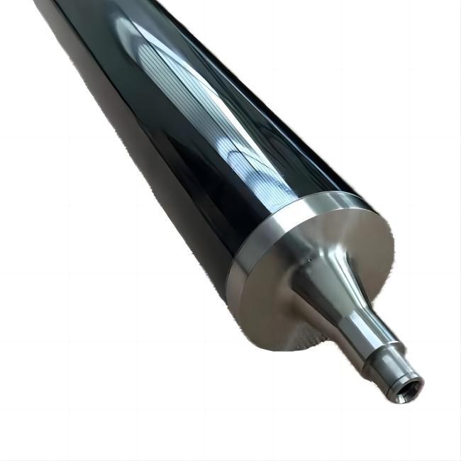 Black Carbon Fiber Guide Roller Rubber Covered Rolls For Nonwoven