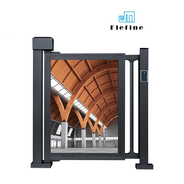 Publicidad Puerta de entrada automática para peatones
