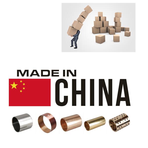 Inch Valve Bushing Flanged Steel Bimetal Bushing For Hydraulic Industry