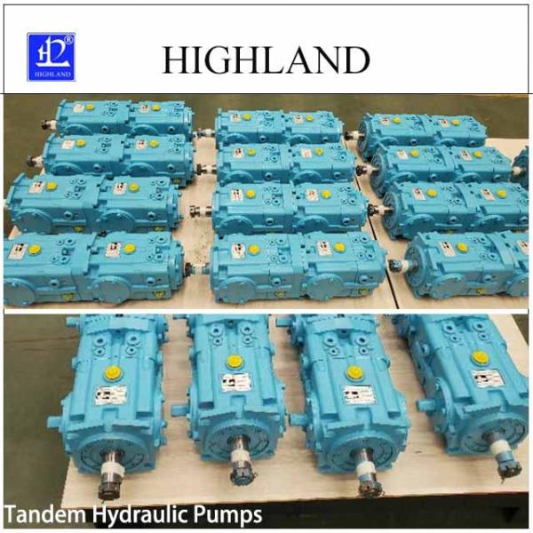 manual loading agricultural hydraulic pump 1 Year Cast Iron Tandem Hydraulic Pumps with Black Or Blue Color