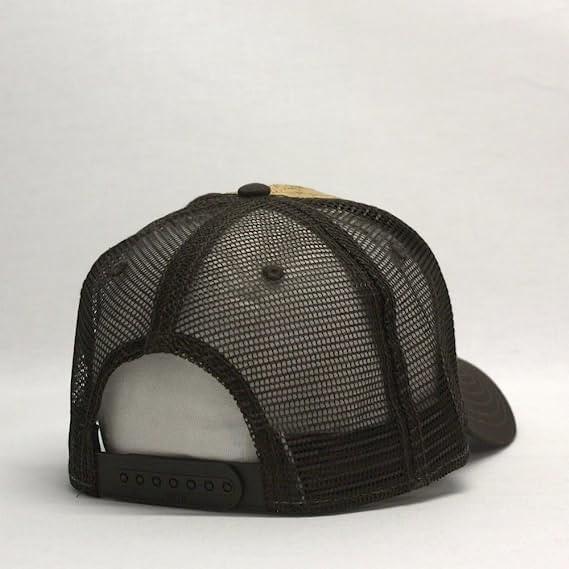 Sarja feita sob encomenda adulta Mesh Adjustable Truck Sport Cap do tampão do camionista do painel de Logo Cork 5 58CM