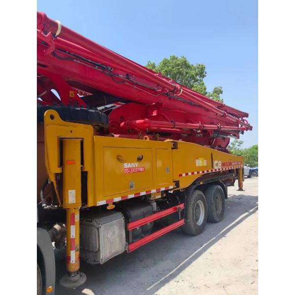 Mercedes Benz chassis 49m truck mounted concrete pump truck Sany Heavy Industry price