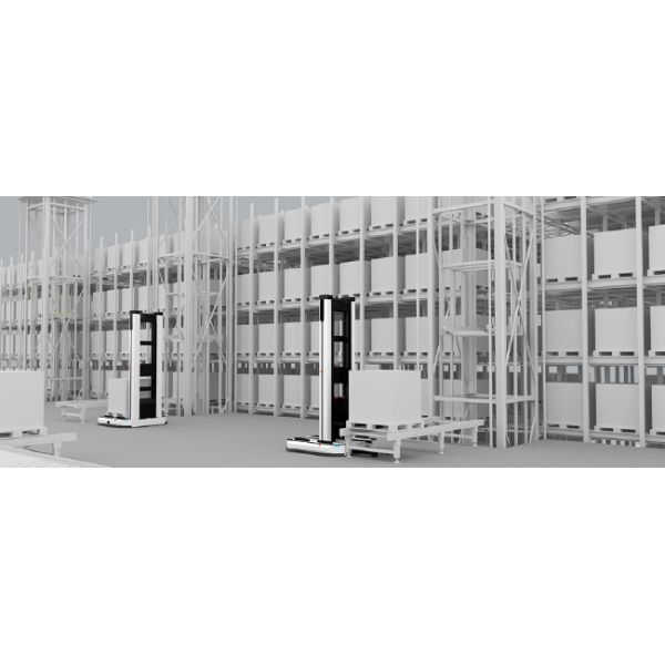 Two Way Radio Shuttle Racking Pallet Runner Rack System Explosive Proof Warehouse