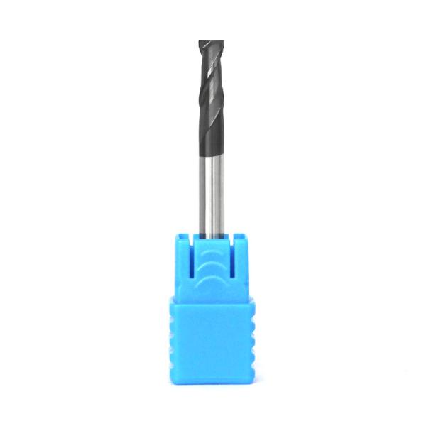 2 Or 4 Flute End Mill For Aluminum 3/8 1/8 Carbide Flat End Mill Cutter 4mm
